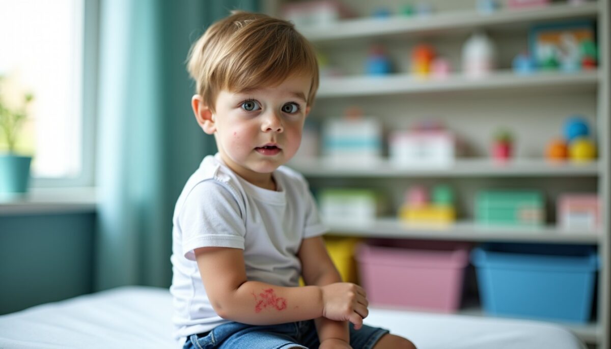 Roséole, varicelle ou rubéole : guide pour reconnaître et distinguer les éruptions cutanées fréquentes chez les enfants